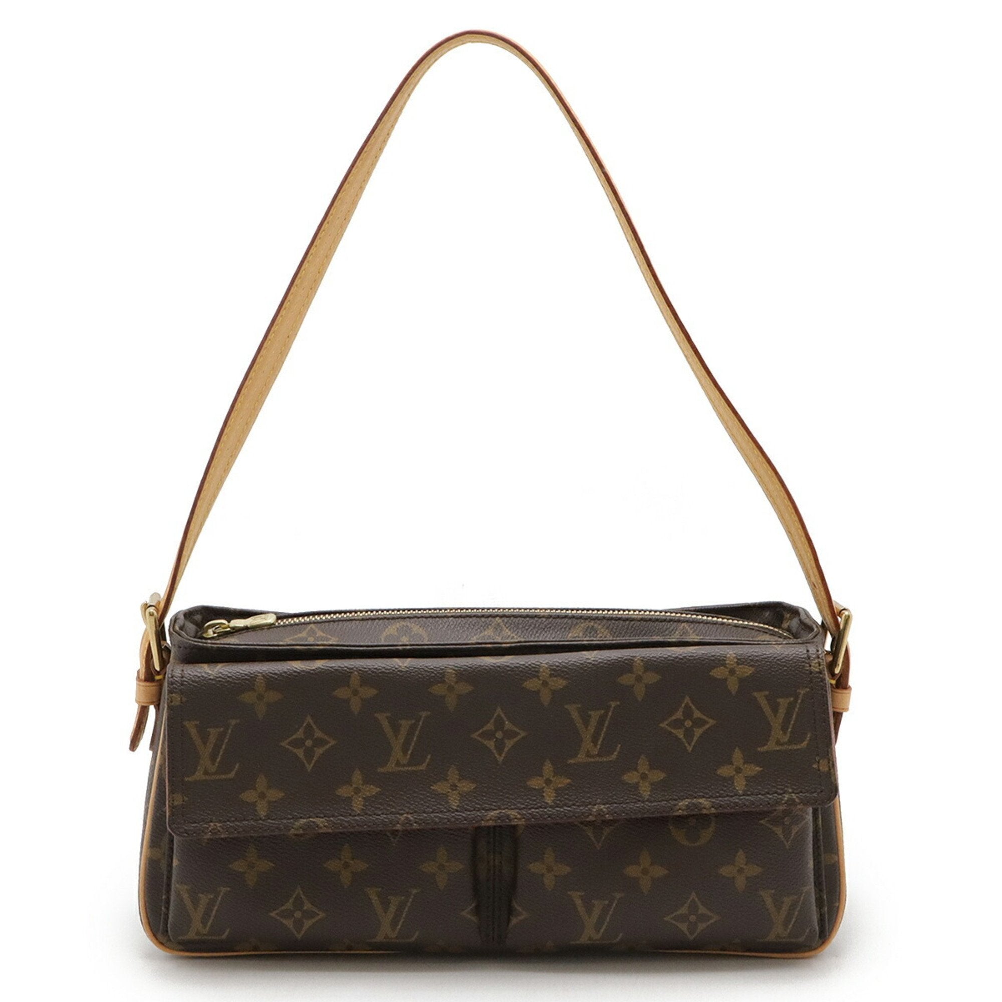 Louis Vuitton Brown Monogram Monogram Shoulder Bag (Pre-Owned)
