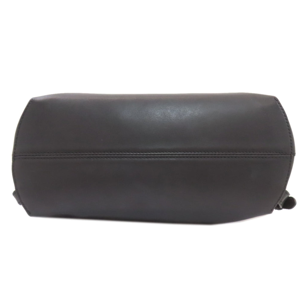 Fendi Black Leather Backpack (Pre-Owned)