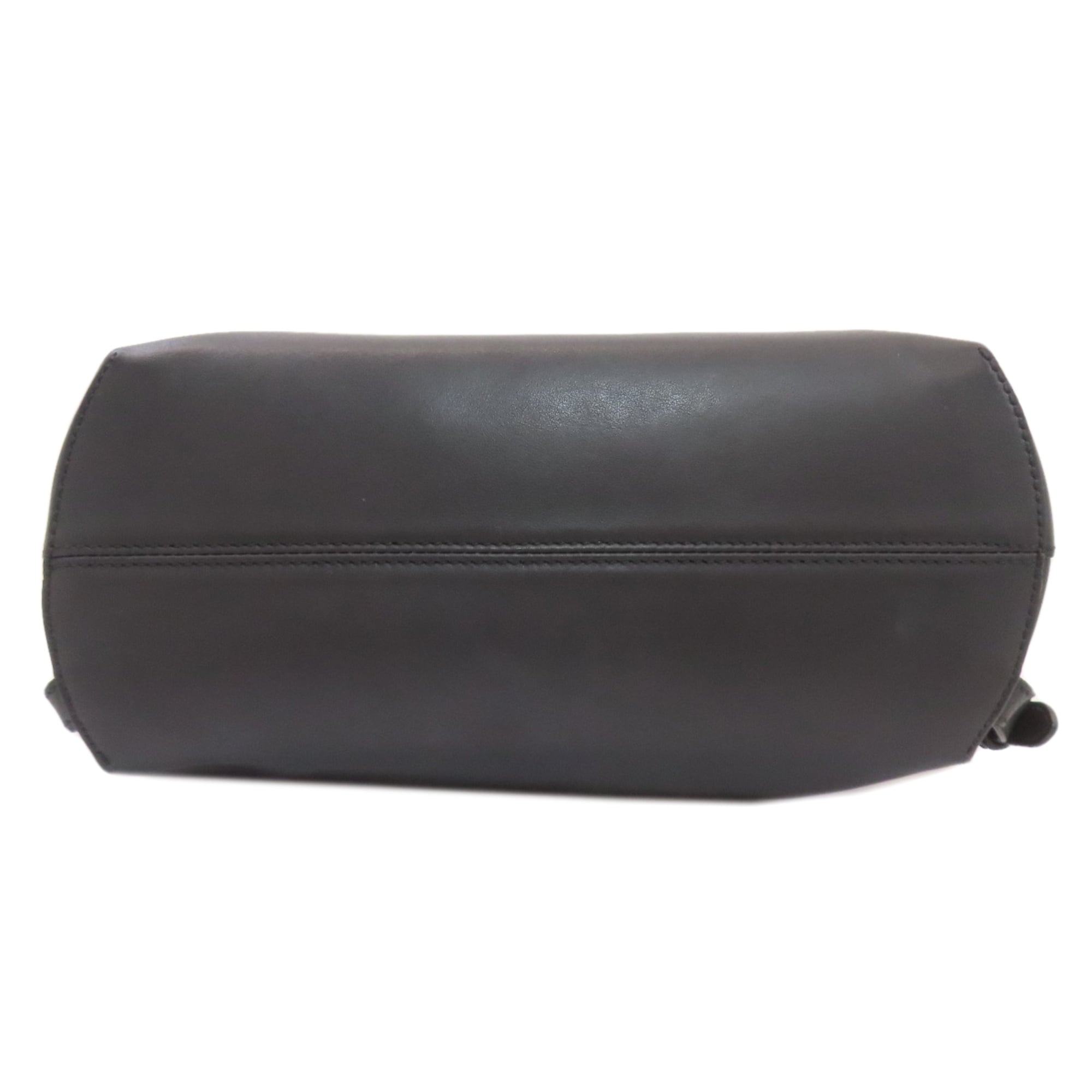 Fendi Black Leather Backpack (Pre-Owned)