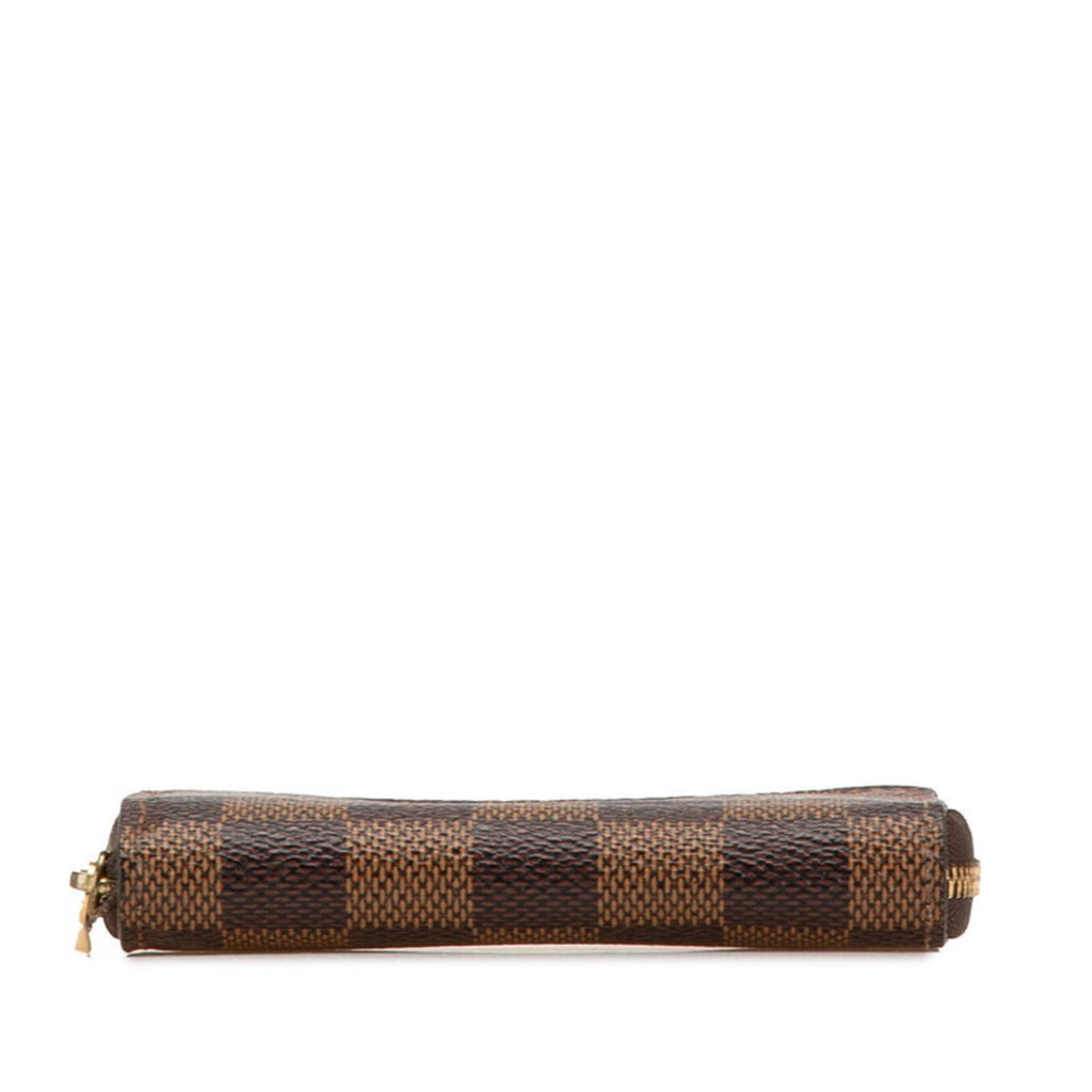 Louis Vuitton Brown Pvc Leather Coin Purse/Coin Case (Pre-Owned)