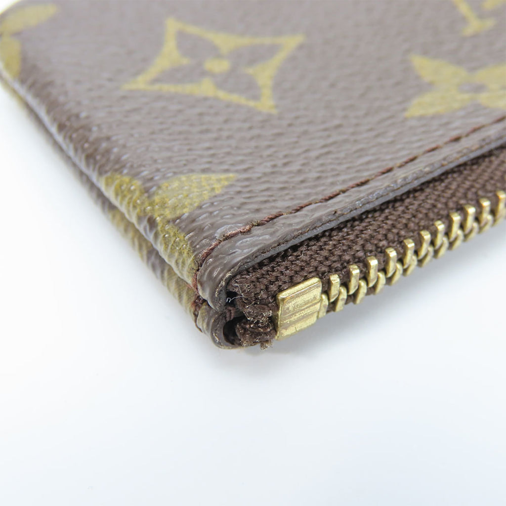 Louis Vuitton Brown Monogram Coin Purse/Coin Case (Pre-Owned)