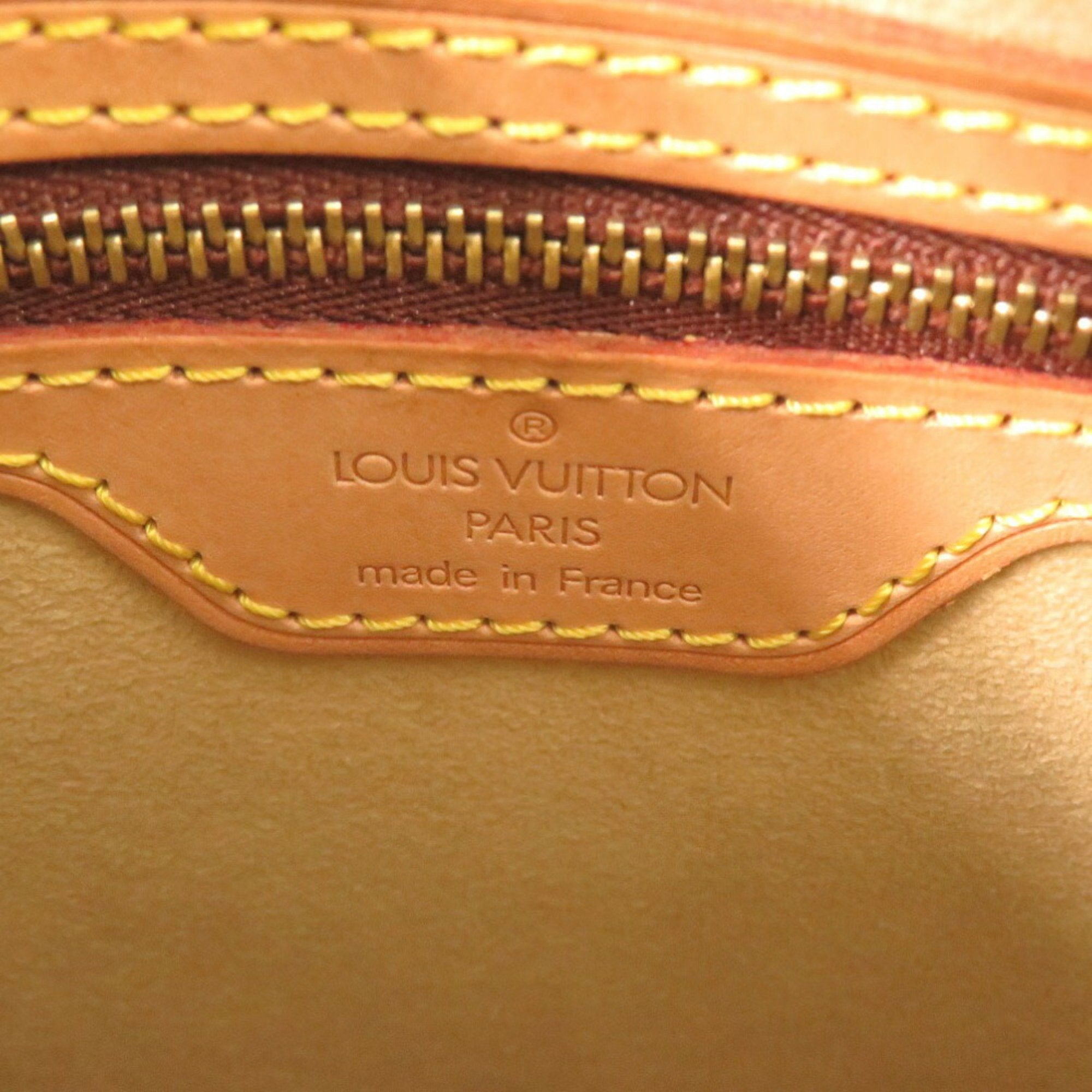 Louis Vuitton Brown Monogram Shoulder Bag (Pre-Owned)