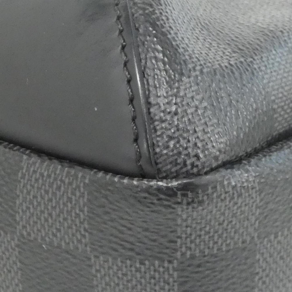 Louis Vuitton Graphite Coated Canvas Shoulder Bag (Pre-Owned)