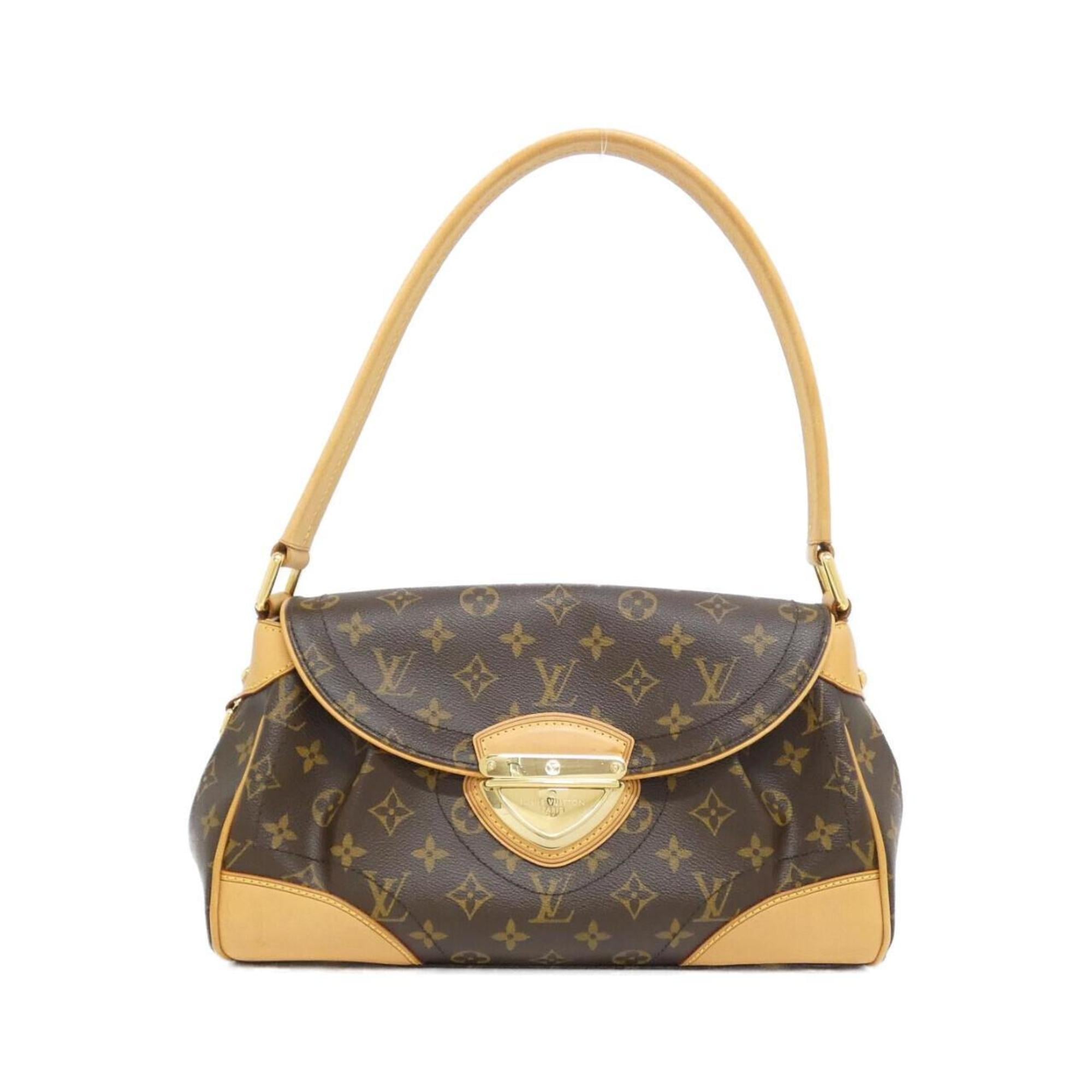 Louis Vuitton Marron Coated Canvas Shoulder Bag (Pre-Owned)