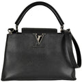 Louis Vuitton Black Noir Leather Handbag (Pre-Owned)
