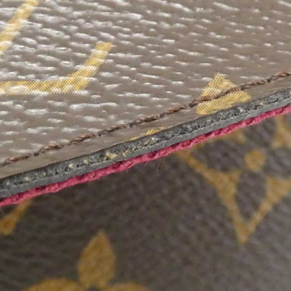 Louis Vuitton Marron Coated Canvas Pochette Shoulder Bag (Pre-Owned)