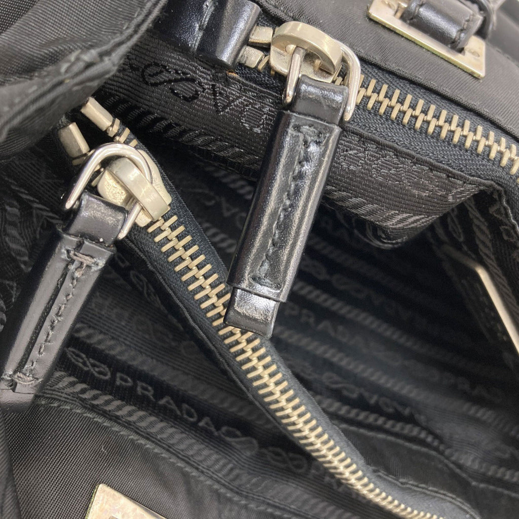 Prada Black Nylon Tote Bag (Pre-Owned)