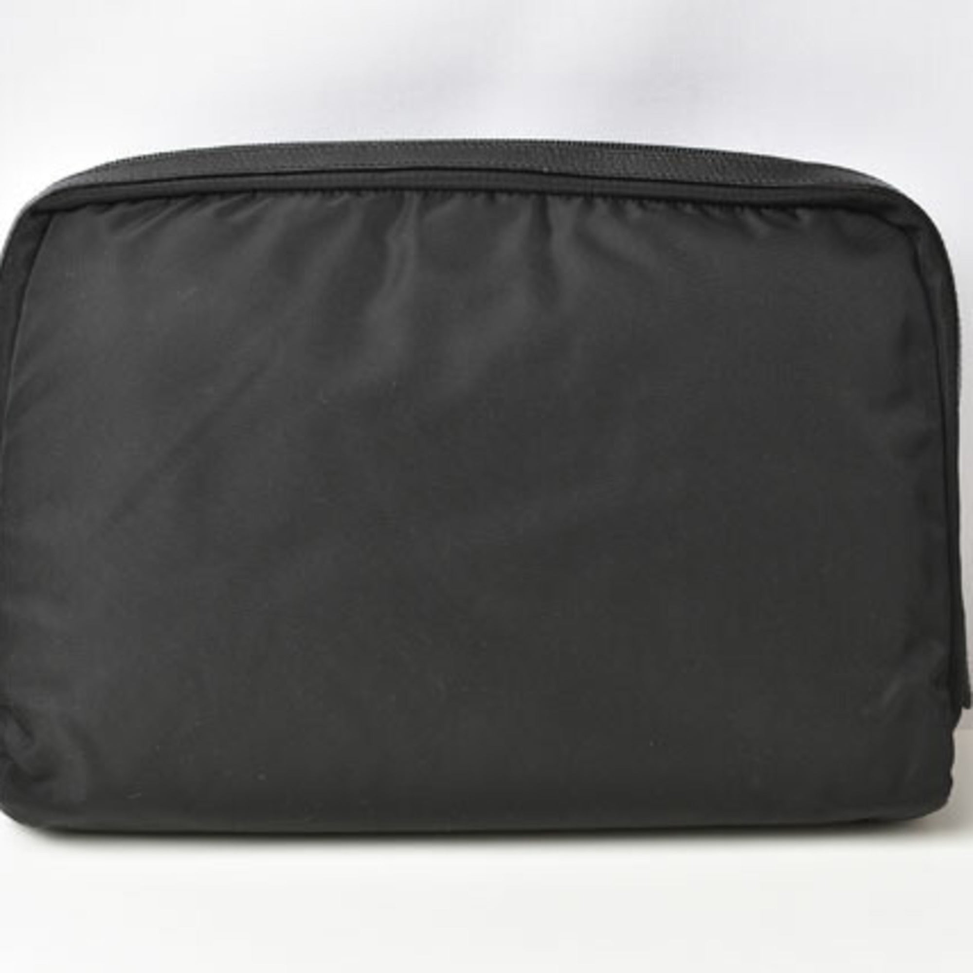 Prada Black Vela Nylon Pouch (Pre-Owned)