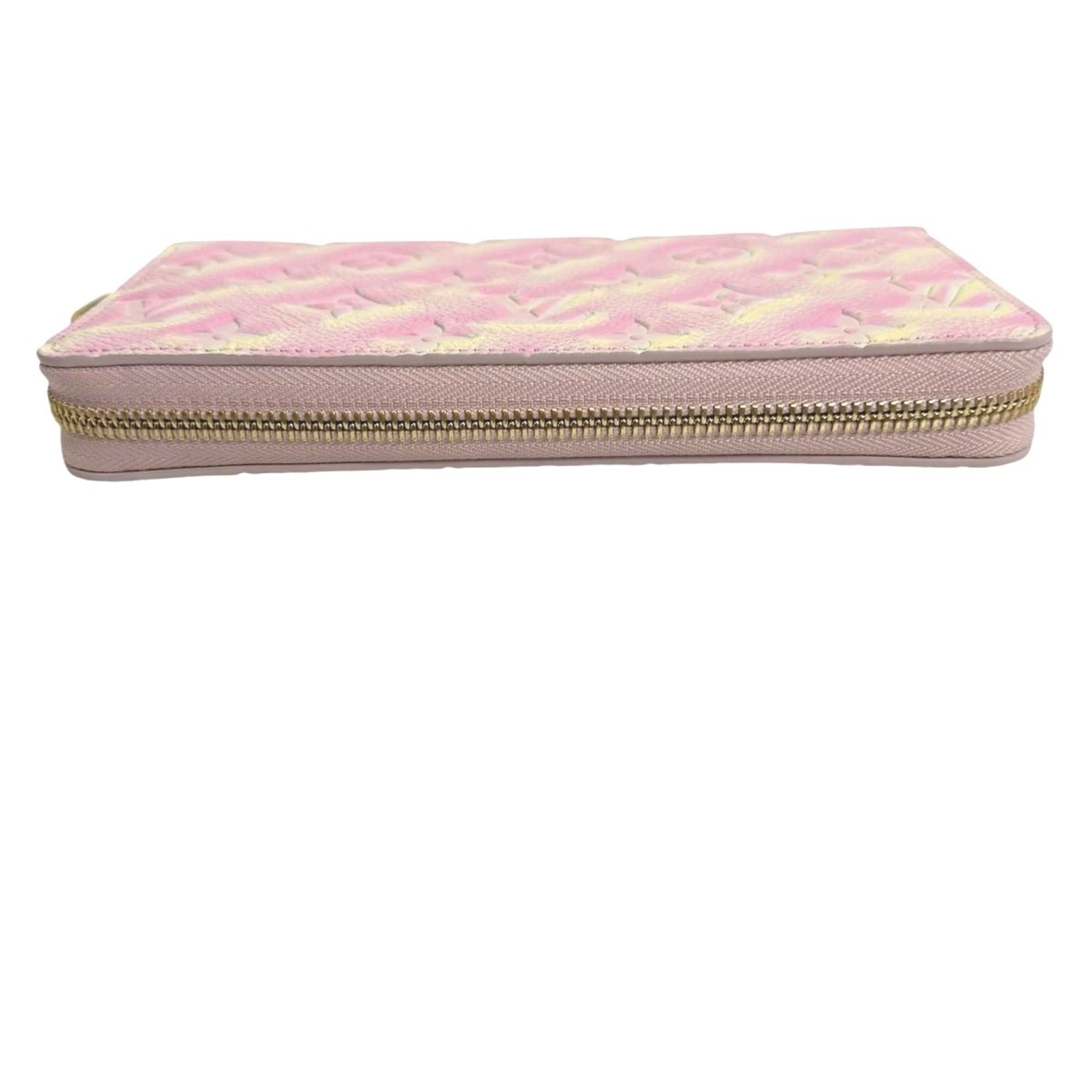 Louis Vuitton Monogram Empreinte Pink Monogram Empreinte Long Wallet (Bi-Fold) (Pre-Owned)