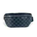 Louis Vuitton Damier Graphite Black Damier Graphite Shoulder Bag Sling Bag (Pre-Owned)