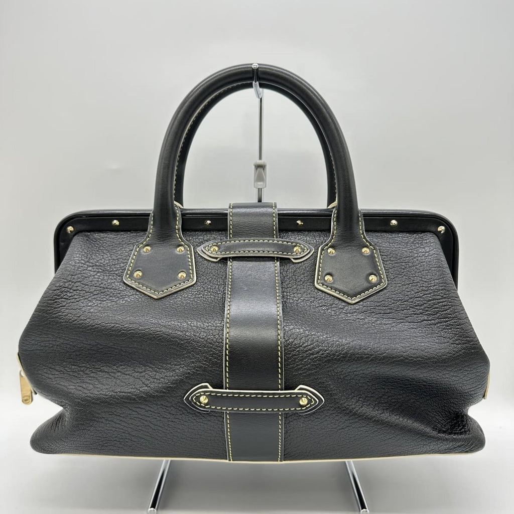 Louis Vuitton Black Suhali Leather Handbag (Pre-Owned)