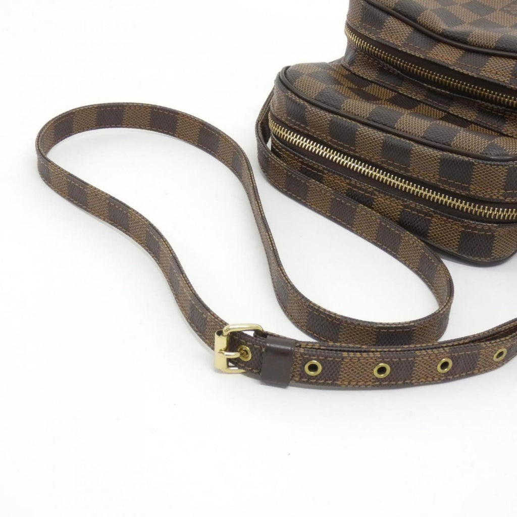 Louis Vuitton Ebene Coated Canvas Shoulder Bag (Pre-Owned)