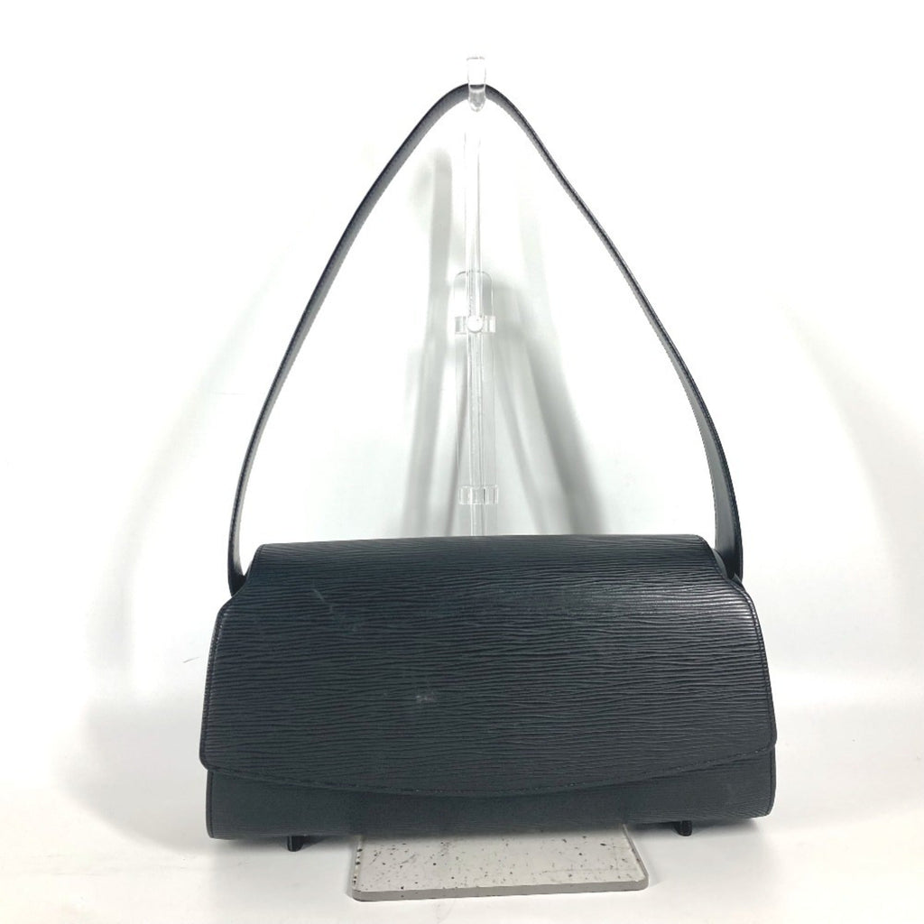 Louis Vuitton Black Noir Epi Leather Shoulder Bag (Pre-Owned)