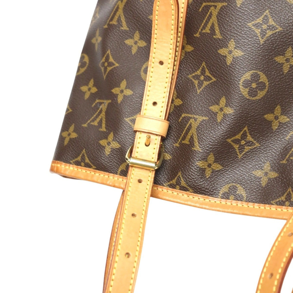 Louis Vuitton Brown Monogram Canvas Shoulder Bag Tote Bag (Pre-Owned)