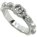 Gucci White Gold White Gold (18K) Band Ring (Pre-Owned)