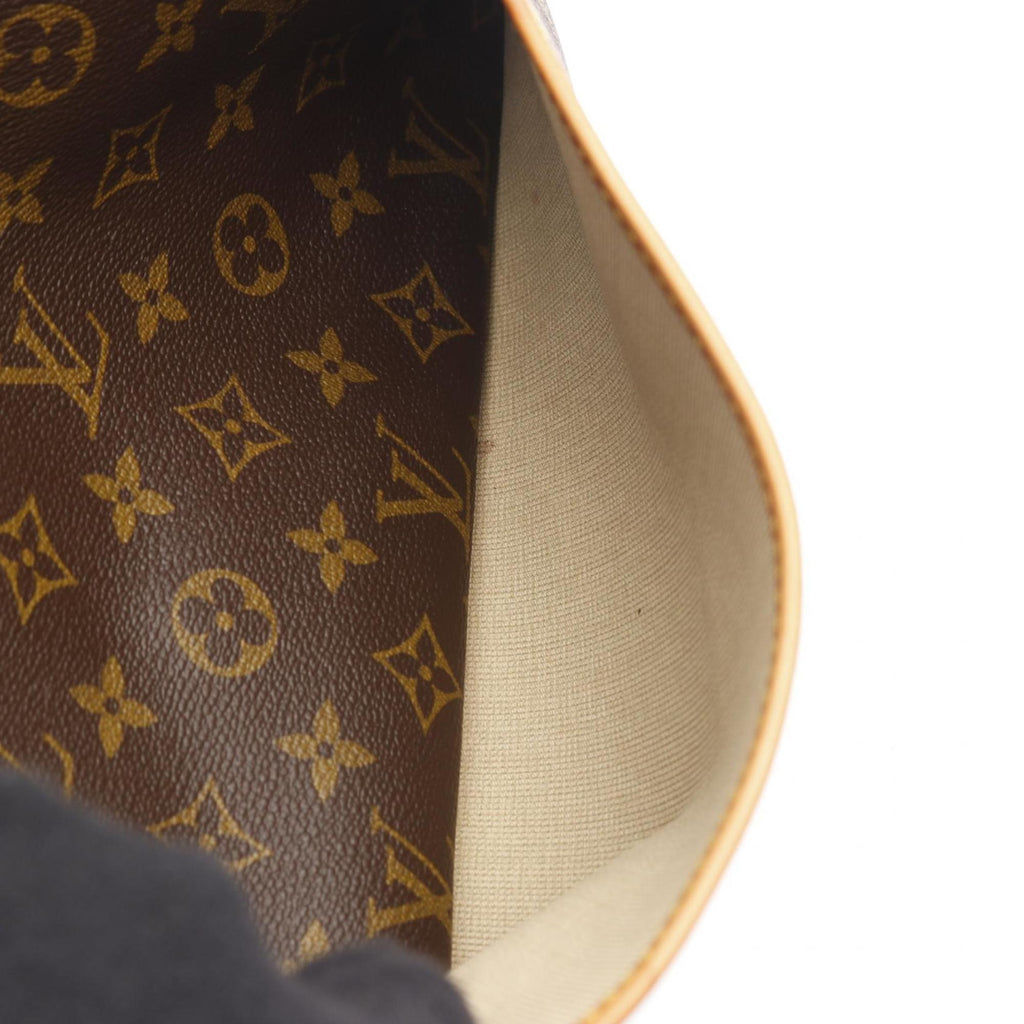 Louis Vuitton Brown Monogram Coated Canvas Handbag (Pre-Owned)