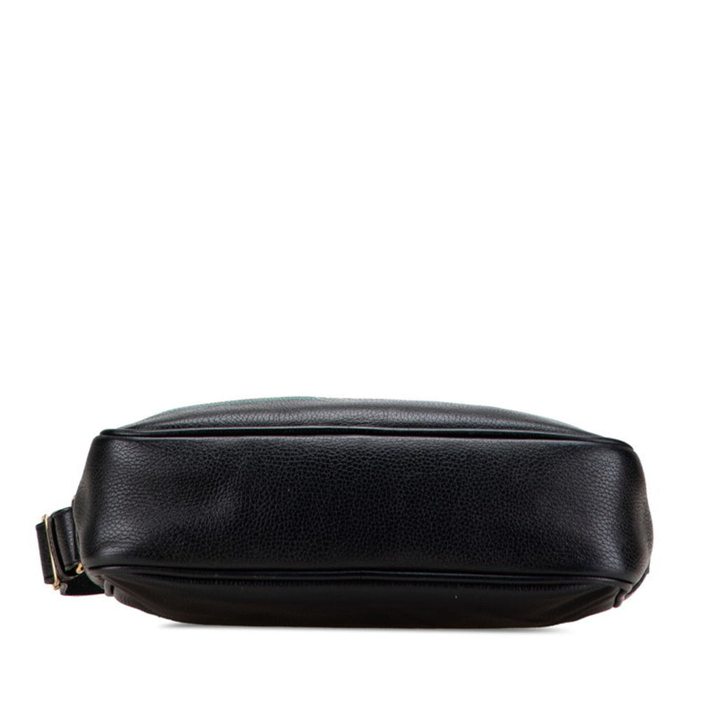 Gucci Black Leather Shoulder Bag (Pre-Owned)