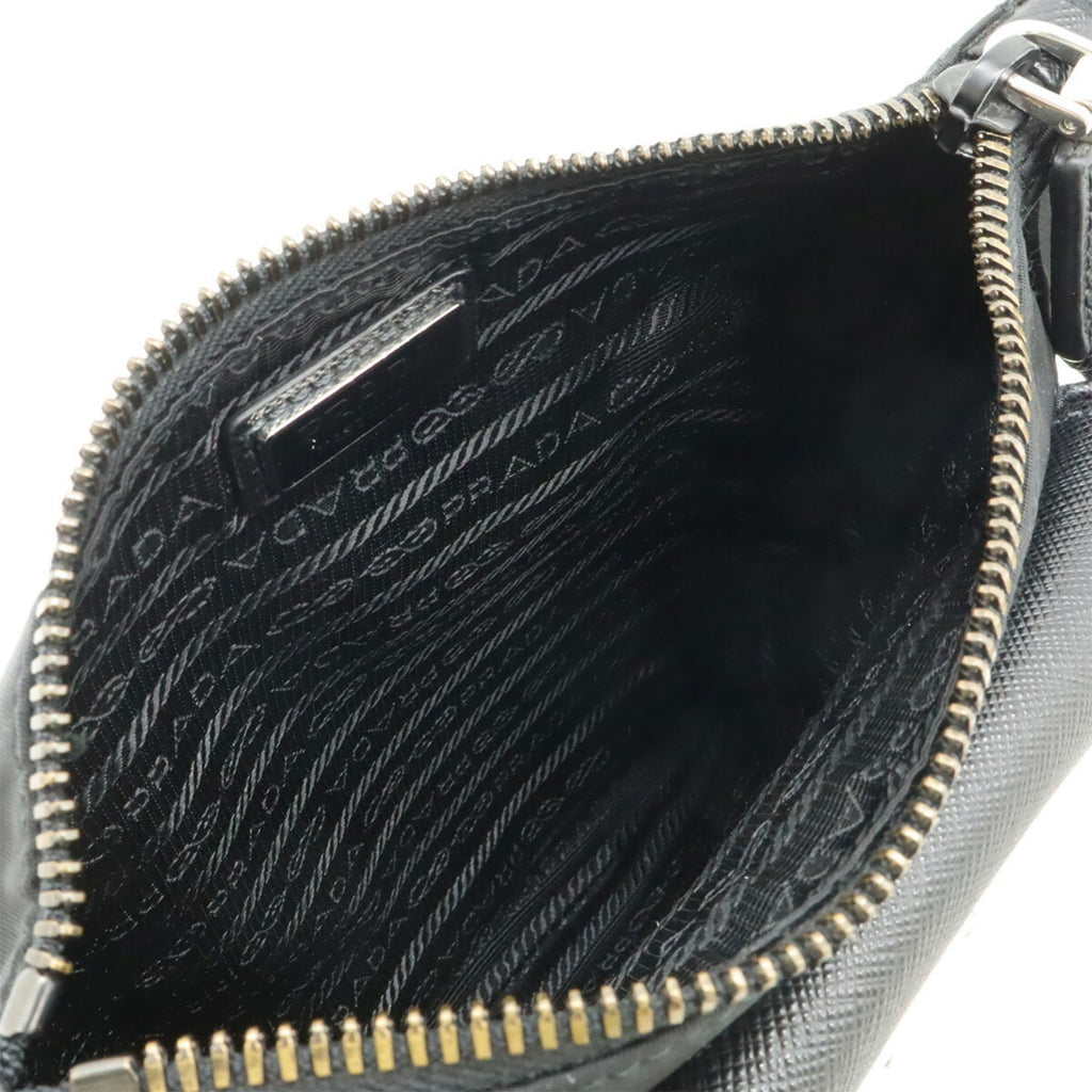 Prada Black Nero Nylon Pouch Sling Bag (Pre-Owned)