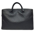 Bottega Veneta Black Leather Handbag (Pre-Owned)