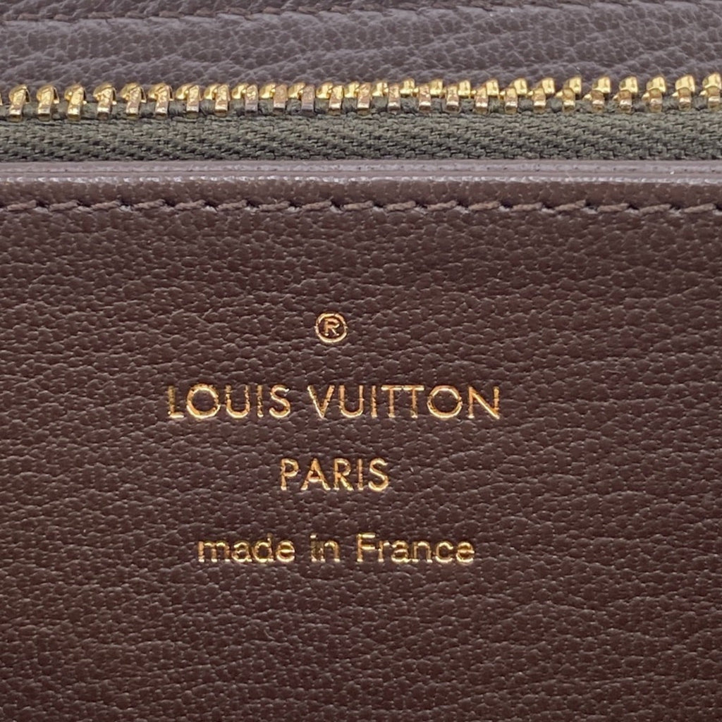 Louis Vuitton Exotic Brown Monogram Monogram Long Wallet (Bi-Fold) (Pre-Owned)