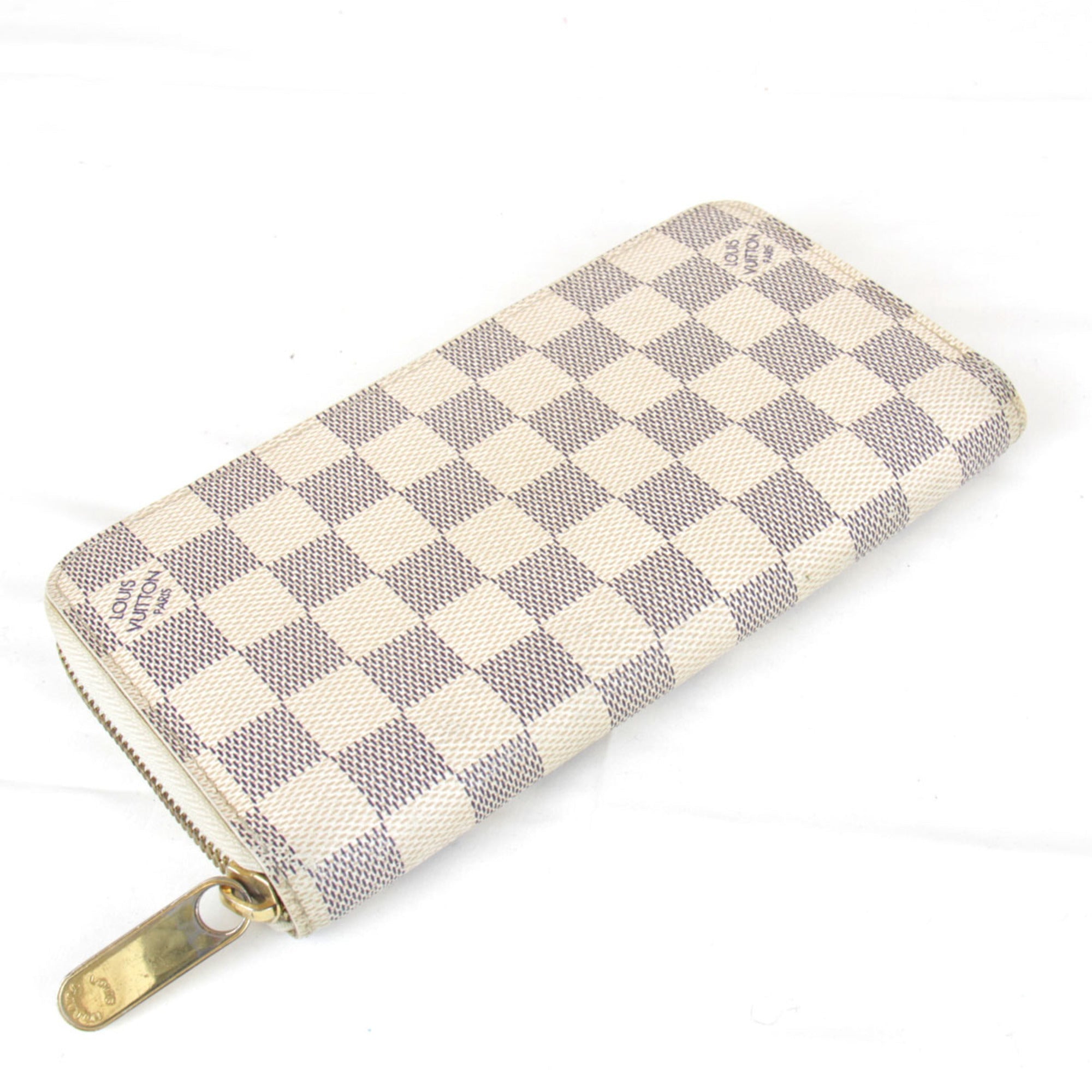 Louis Vuitton Damier Azur Damier Azur Damier Azur Long Wallet (Bi-Fold) (Pre-Owned)