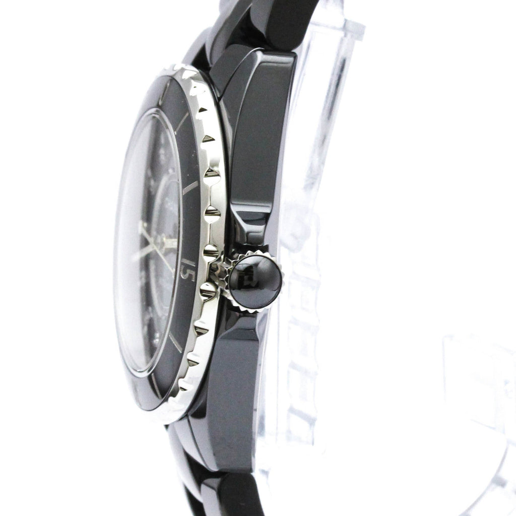 Chanel J12 Automatic Watch Ceramic And Stainless Steel With Diamond Markers Watch (Pre-Owned)