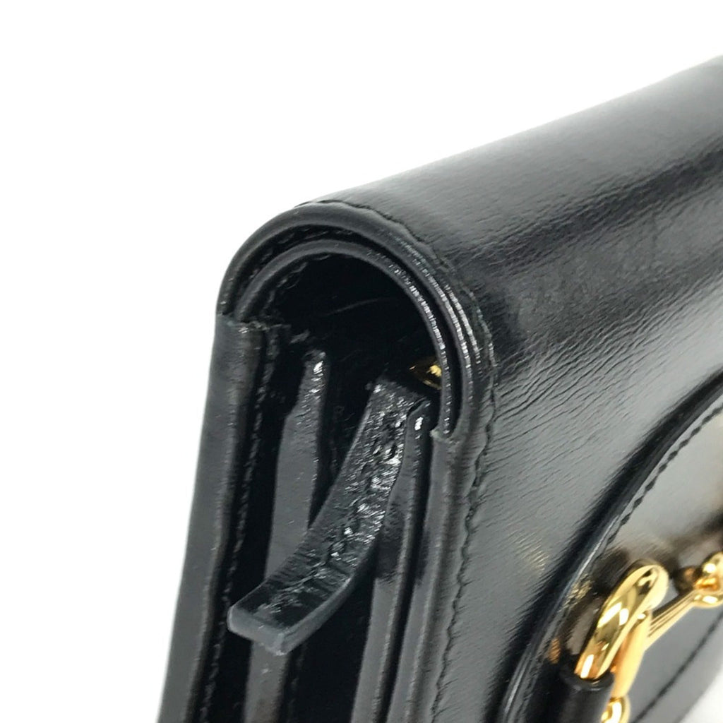 Gucci Black Leather Wallet (Bi-Fold) (Pre-Owned)