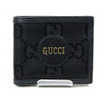 Gucci Black Nylon Leather Wallet (Bi-Fold) (Pre-Owned)
