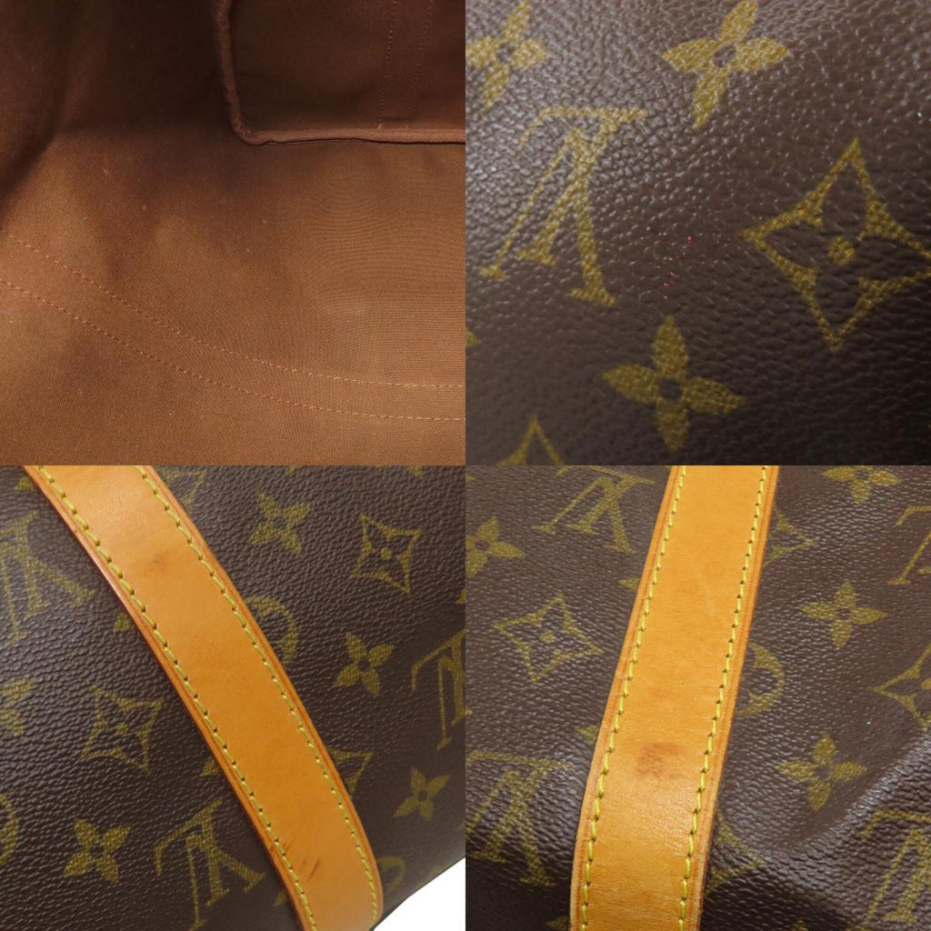 Louis Vuitton Brown Monogram Monogram Canvas Boston Bag (Pre-Owned)