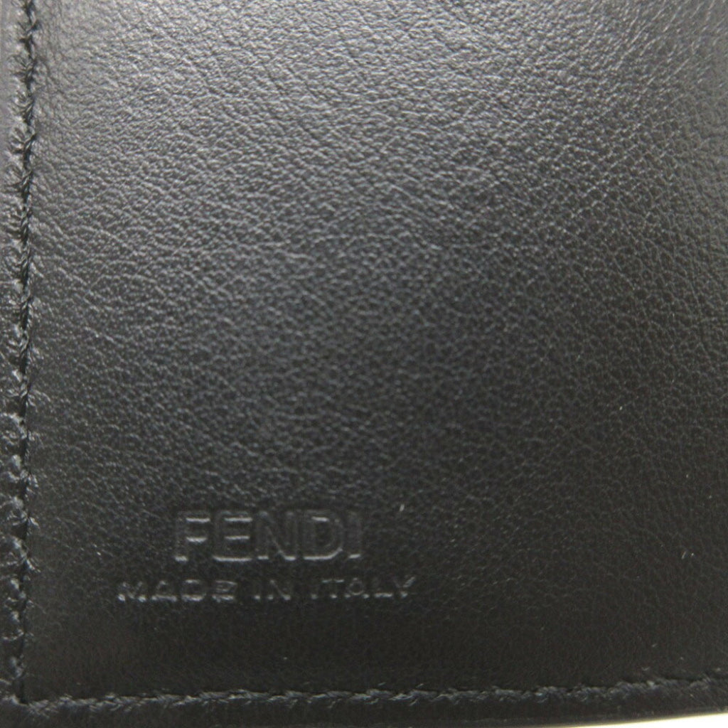 Fendi Black Leather Wallet (Tri-Fold) (Pre-Owned)