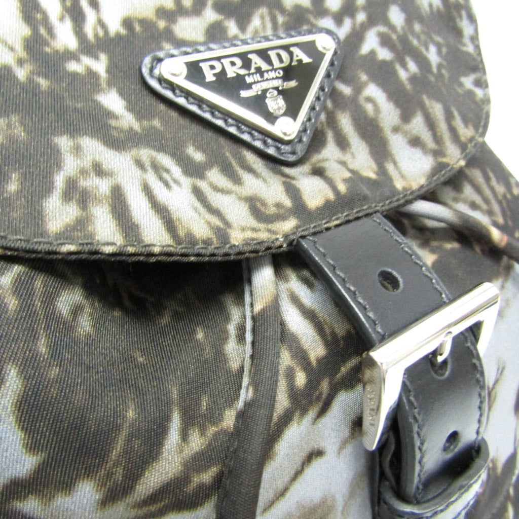 Prada Camouflage Backpack Tessuto Multicolour Nylon Backpack Bag (Pre-Owned)
