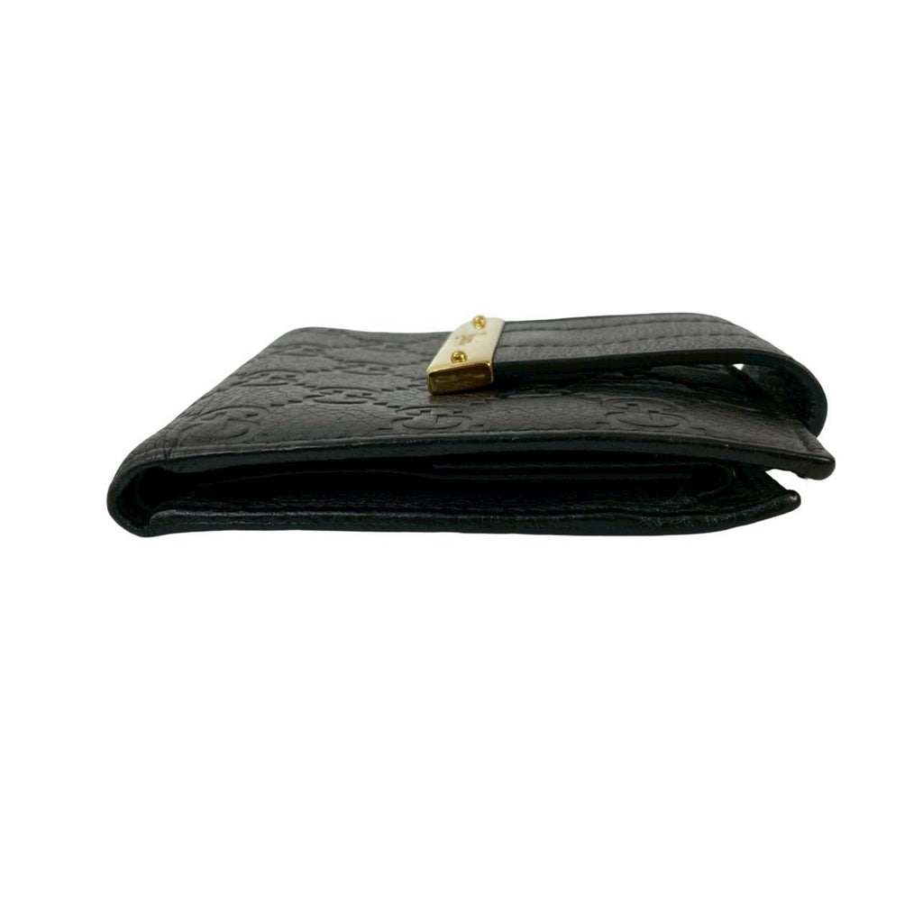 Gucci Black Leather Wallet (Bi-Fold) (Pre-Owned)