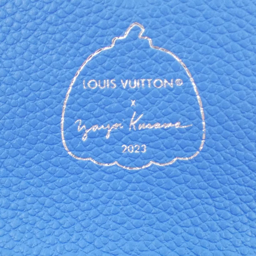 Louis Vuitton Monogram Empreinte Blanc Blue Leather Coin Purse/Coin Case (Pre-Owned)
