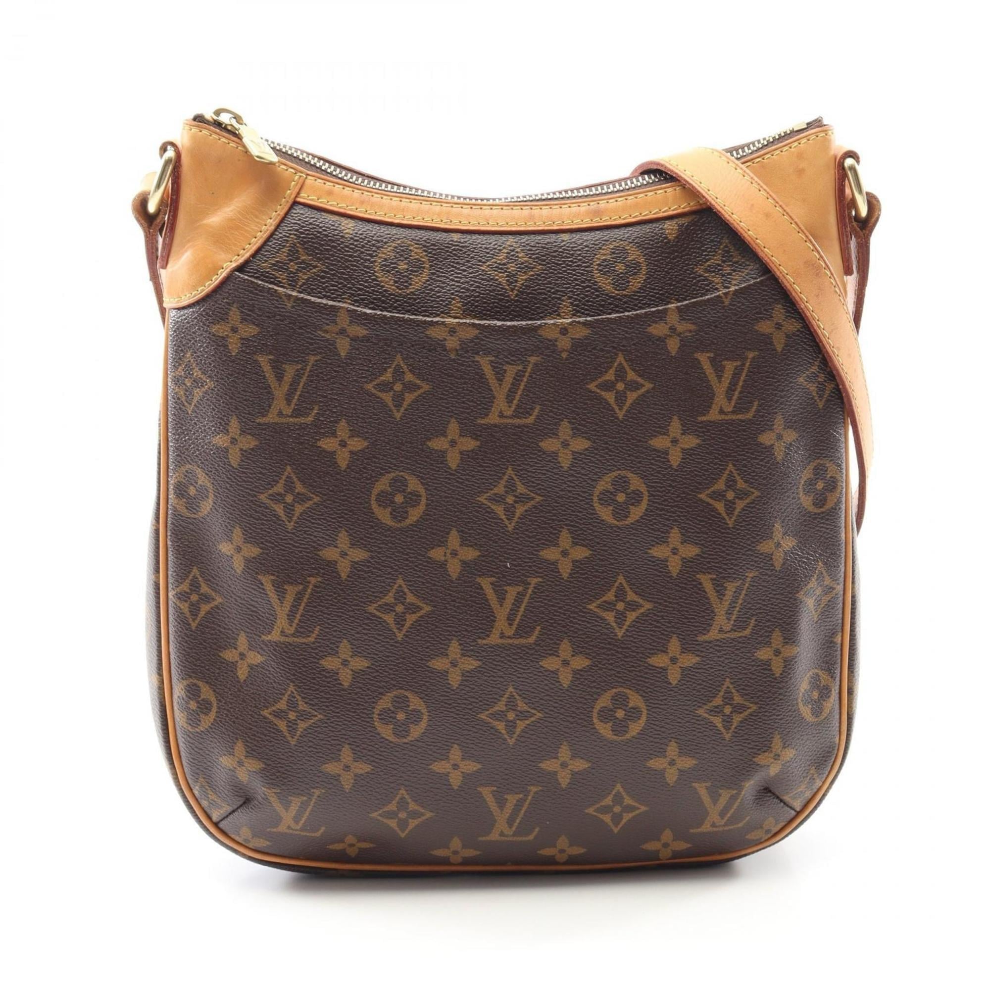 Louis Vuitton Brown Monogram Pvc Coated Canvas Leather Shoulder Bag (Pre-Owned)