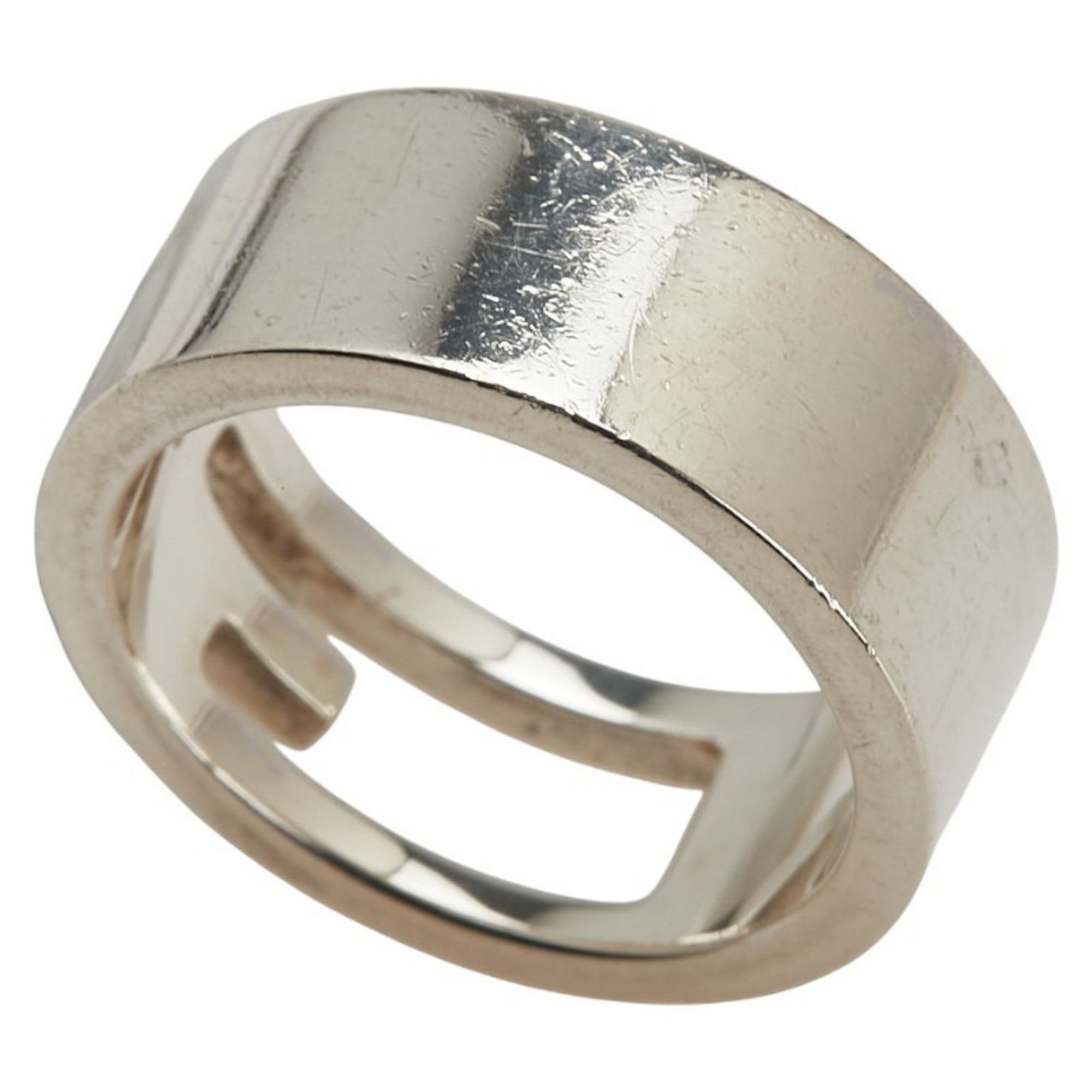 Gucci Silver Silver 925 Band Ring (Pre-Owned)