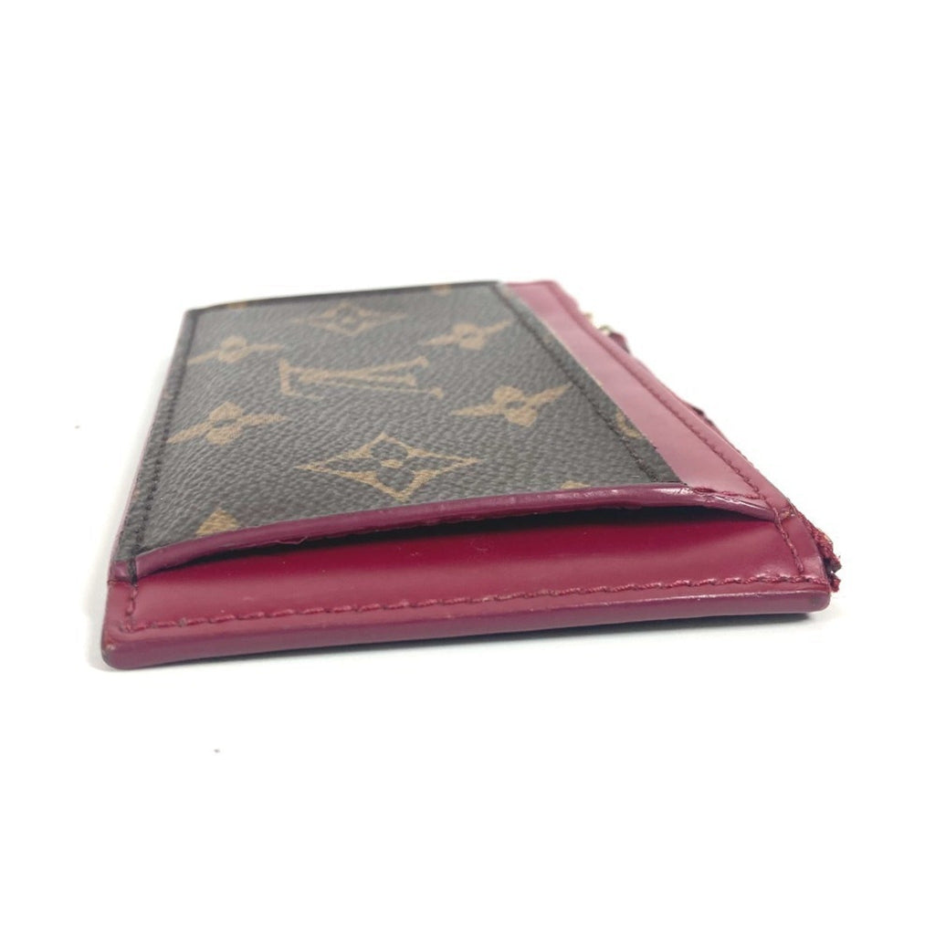 Louis Vuitton Monogram Brown Purple Monogram Coin Purse/Coin Case (Pre-Owned)