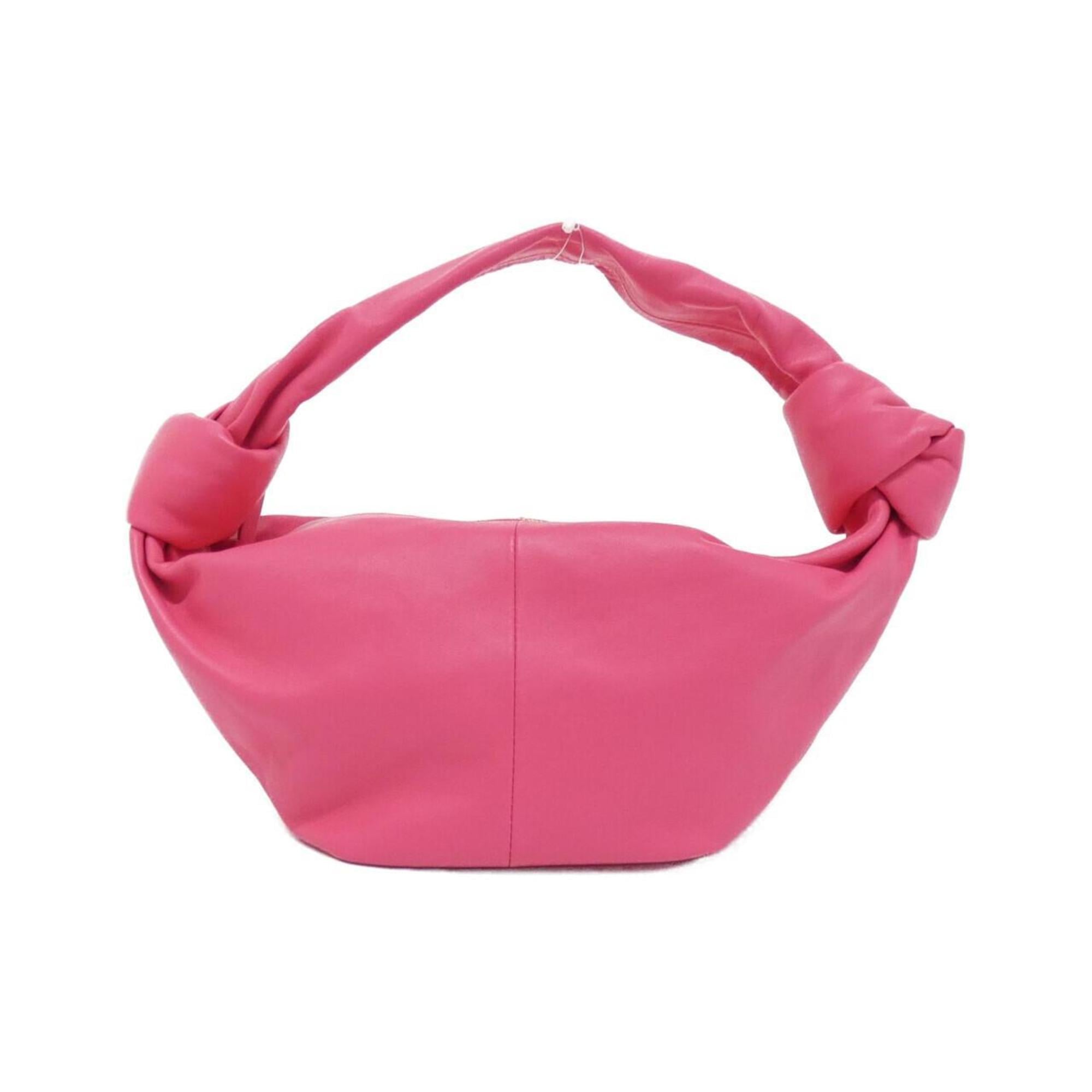 Bottega Veneta Pink Leather Handbag (Pre-Owned)