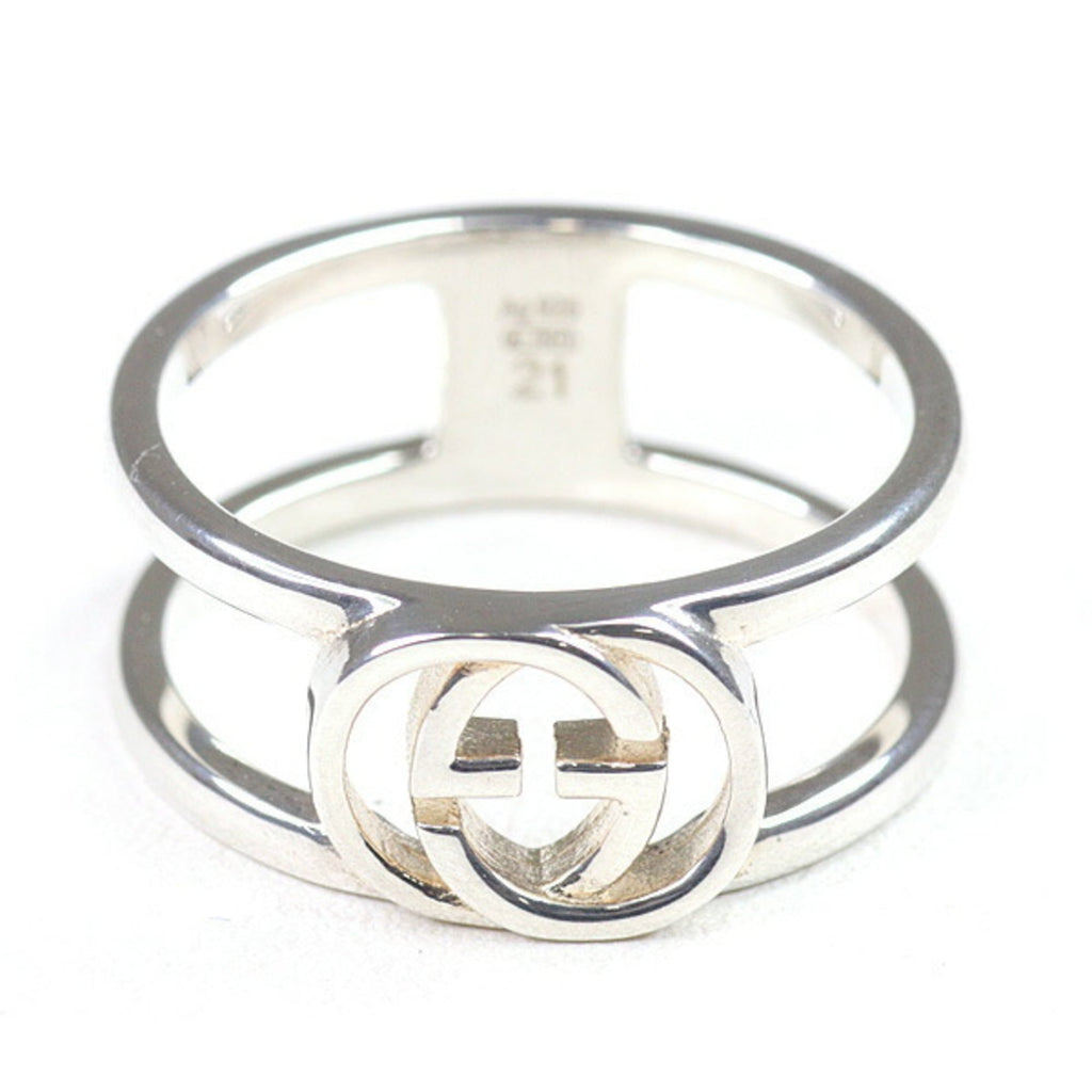 Gucci Sterling Silver 925 Band Ring (Pre-Owned)