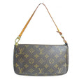 Louis Vuitton Brown Monogram Canvas Pochette Pouch (Pre-Owned)