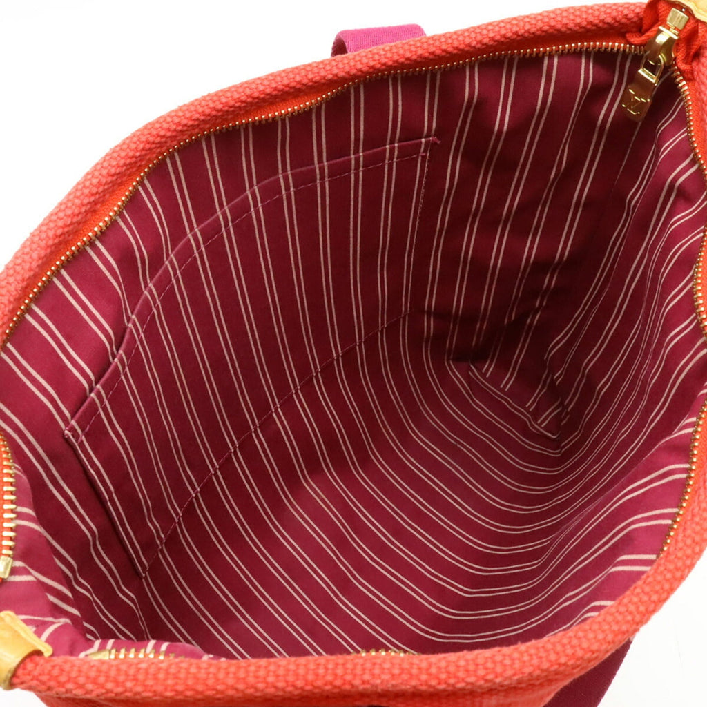 Louis Vuitton Purple Rouge Canvas Shoulder Bag Tote Bag (Pre-Owned)