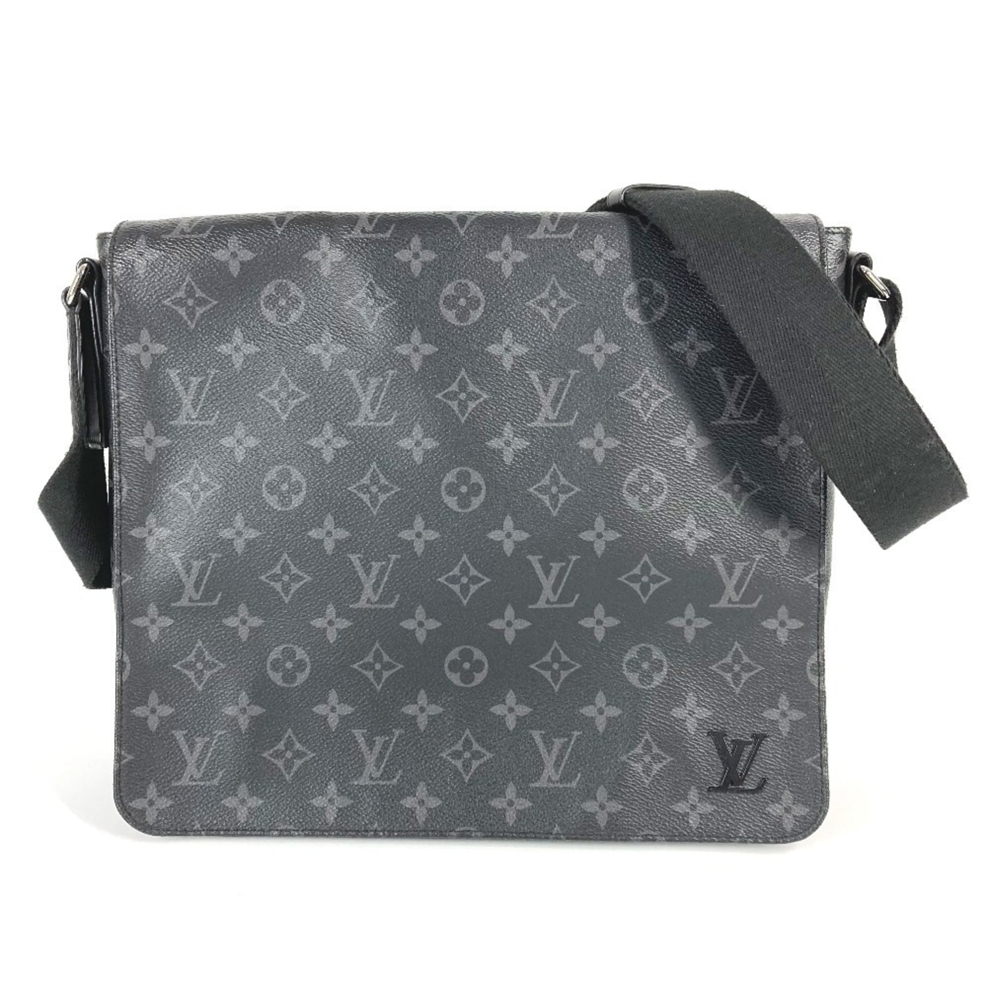 Louis Vuitton Black Monogram Eclipse Monogram Eclipse Shoulder Bag (Pre-Owned)