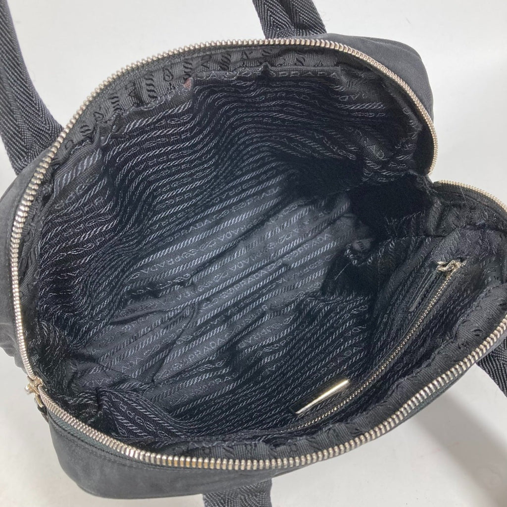 Prada Black Nylon Handbag (Pre-Owned)