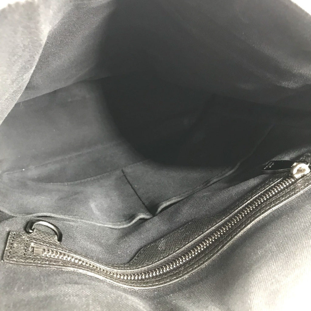 Louis Vuitton Ardoise Black Taiga Leather Leather Messenger Bag Shoulder Bag (Pre-Owned)