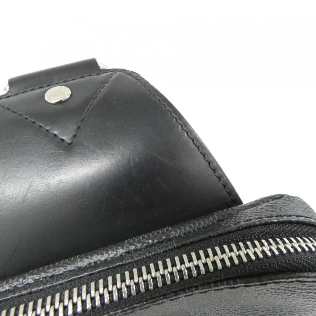 Louis Vuitton Graphite Coated Canvas Shoulder Bag (Pre-Owned)