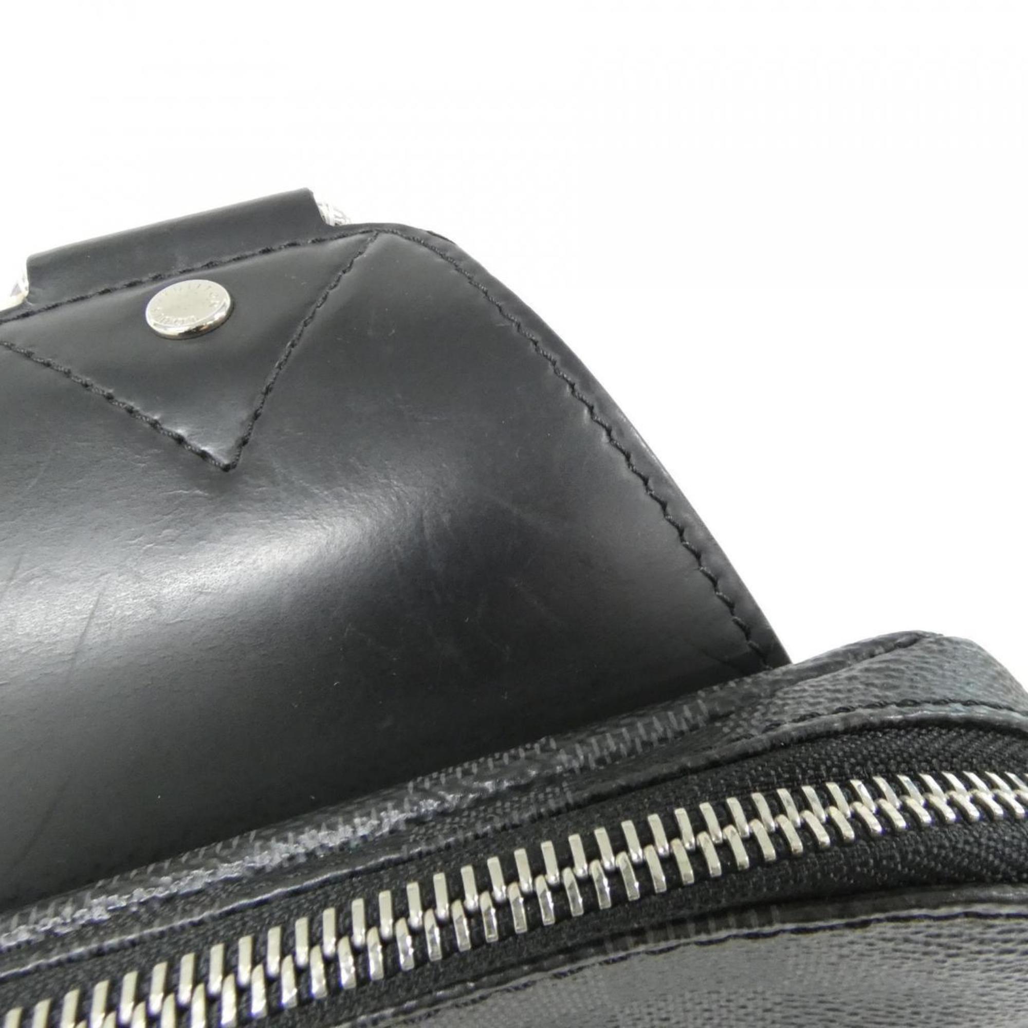 Louis Vuitton Graphite Coated Canvas Shoulder Bag (Pre-Owned)