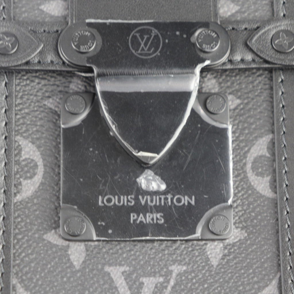 Louis Vuitton Black Monogram Eclipse Pvc Leather Shoulder Bag (Pre-Owned)