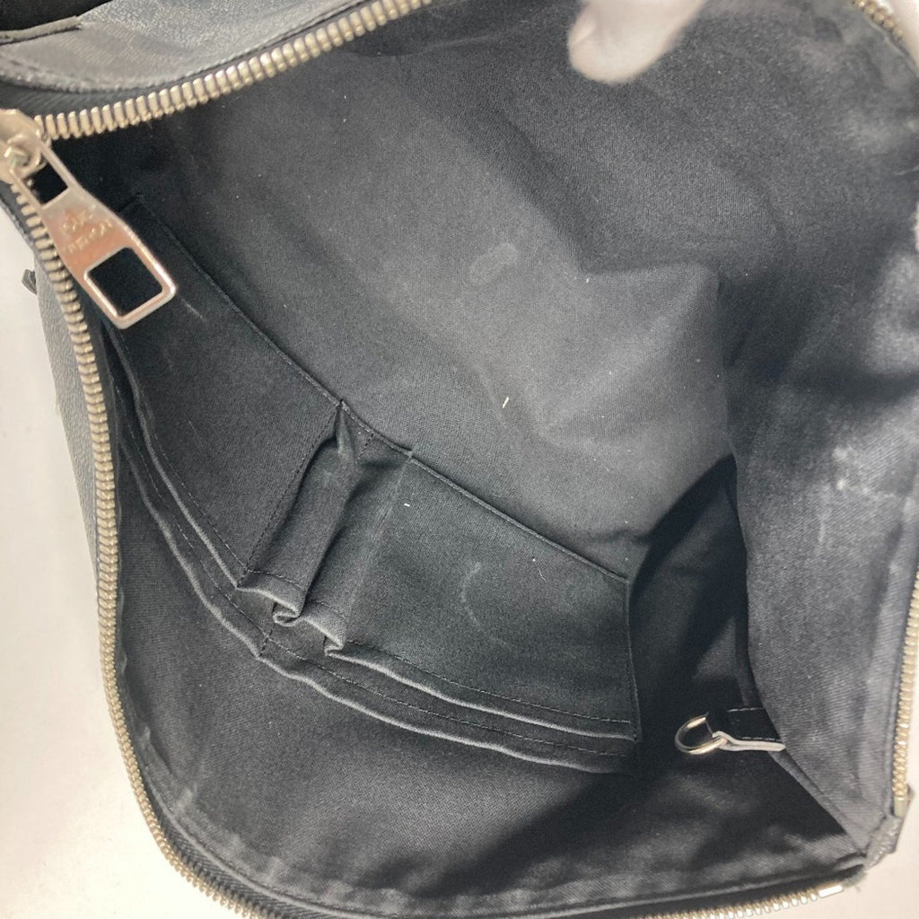Louis Vuitton Black Damier Graphite Shoulder Bag (Pre-Owned)