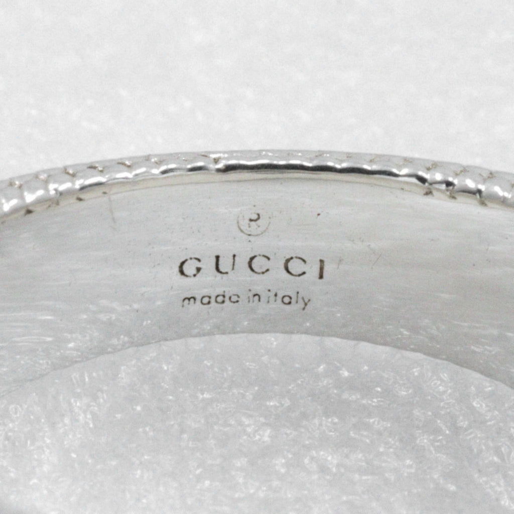 Gucci Silver 925 Band Ring (Pre-Owned)