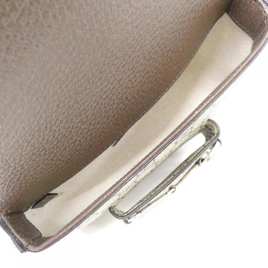 Gucci Beige Gg Supreme Shoulder Bag (Pre-Owned)