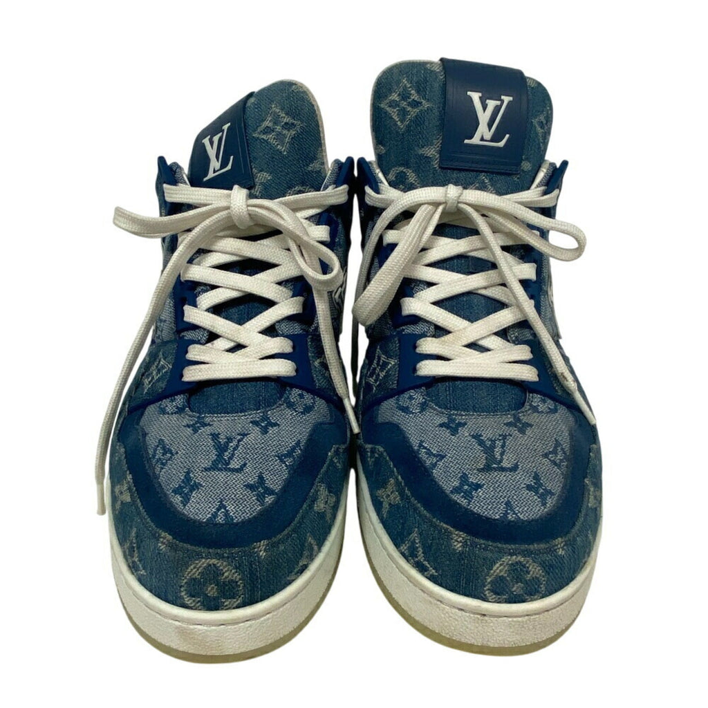 Louis Vuitton Blue White Sneakers (Pre-Owned)